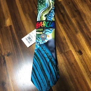 Jerry Garcia Tie 100% Silk